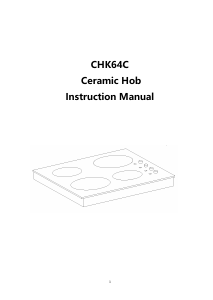 Manual Candy CHK64C Hob