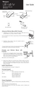 Handleiding Targus AMW066US Muis