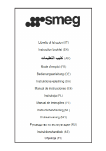 Manuale Smeg KSGT56B Cappa da cucina