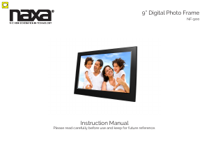 Bruksanvisning Naxa NF-900 Digital fotoram