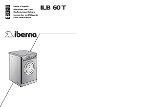 Handleiding Iberna ILB 60T-04 S Wasmachine