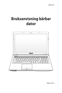 Bruksanvisning Acer SW7187 Bärbar dator
