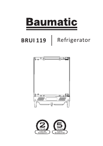Bruksanvisning Baumatic BRUI 119 Kylskåp