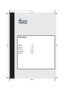 Handleiding Teka TKS 385.1 Wasdroger
