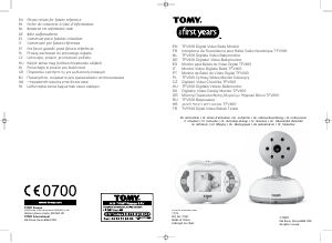 Manual de uso TOMY TFV600 Digital Audio Vigilabebés