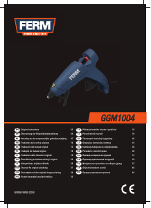 Manuál FERM GGM1004 Lepící pistole