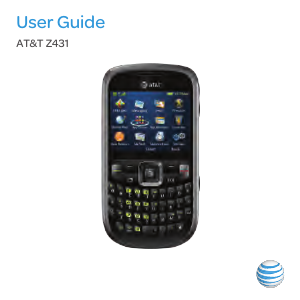 Handleiding ZTE Z431 (AT&T) Mobiele telefoon