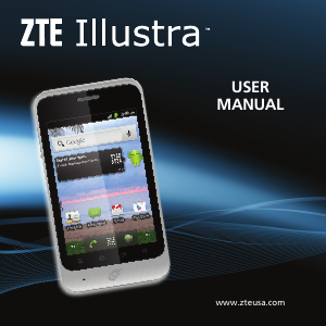 Handleiding ZTE Z788G Illustra Mobiele telefoon