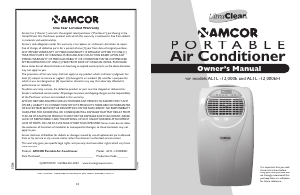 Manual Amcor ALTL 12000EH Air Conditioner