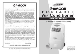 Manual Amcor ALW 12000E Air Conditioner