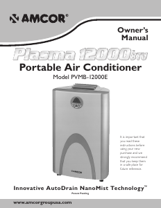 Manual Amcor PVMB 12000E Air Conditioner