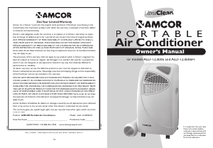 Manual Amcor ALD 12000E Air Conditioner