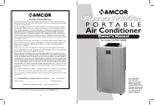 Manual Amcor CPLMB 14000E Air Conditioner