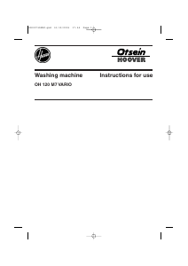 Handleiding Otsein-Hoover LBOHVARIO7 Wasmachine