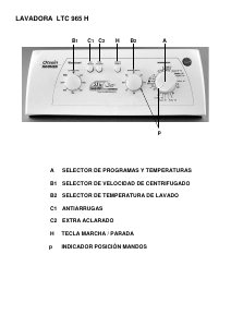 Manual de uso Otsein-Hoover LB LTC 965 H Lavadora