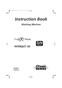 Handleiding Otsein-Hoover OHNF 9127-37 Wasmachine