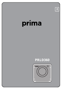 Handleiding Prima PRLD 360 Wasmachine