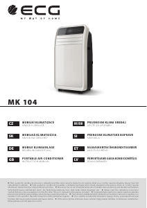Bedienungsanleitung ECG MK 104 Klimagerät