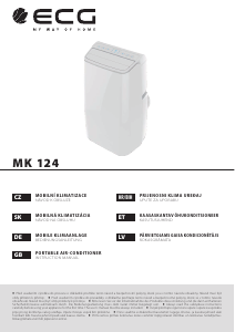 Bedienungsanleitung ECG MK 124 Klimagerät