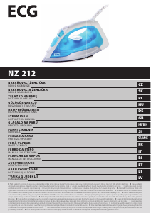 Használati útmutató ECG NZ 212 Vasaló
