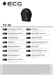 Manual ECG TV 30 Heater