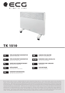 Bedienungsanleitung ECG TK 1510 Heizgerät