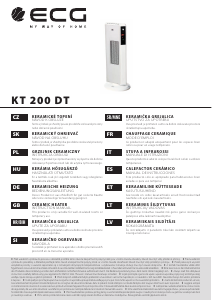 Instrukcja ECG KT 200 DT Ogrzewacz