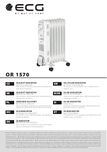 Manual ECG OR 1570 Heater