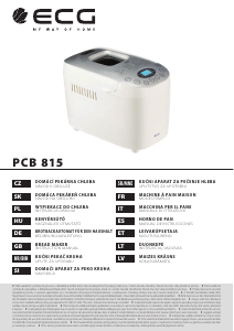 Manual ECG PCB 815 Bread Maker