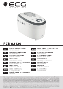 Priručnik ECG PCB 82120 Pekač za kruh