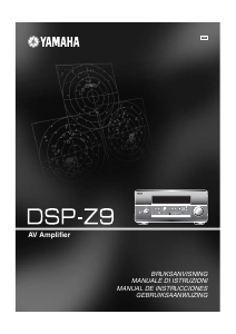 Bruksanvisning Yamaha DSP-Z9 Förstärkare