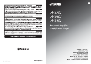 Mode d’emploi Yamaha A-S701 Amplificateur