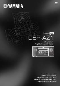 Handleiding Yamaha DSP-AZ1 Versterker