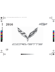 Handleiding Chevrolet Corvette (2016)