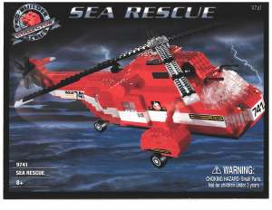 Manual Mega Bloks set 9741 Probuilder Sea rescue