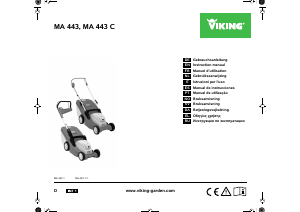 Handleiding Viking MA 443 C Grasmaaier