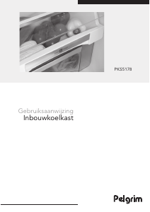 Handleiding Pelgrim PKS25178 Koelkast