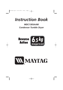 Handleiding Maytag MDC1305AAW Wasdroger