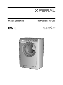 Bruksanvisning Xperial XW 916L (IT-HO) Tvättmaskin