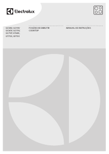 Manual Electrolux GC75V Placa
