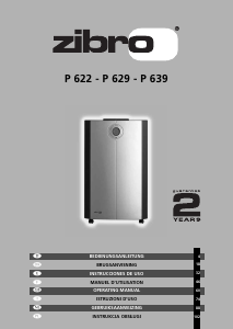 Handleiding Zibro P 629 Airconditioner