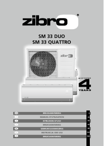 Instrukcja Zibro SM 33 QUATTRO Klimatyzator
