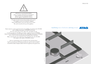 Handleiding ATAG HG6111H Kookplaat