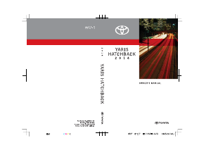 Handleiding Toyota Yaris Hatchback (2014)