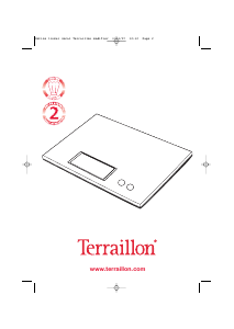 Handleiding Terraillon Linear Vocal Keukenweegschaal