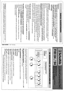 Handleiding Scholtès FHH 94 Oven