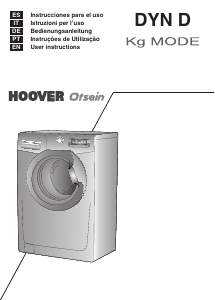 Manual Otsein-Hoover DYN 8124D3-37 Washing Machine