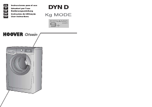 Manual Otsein-Hoover DYN 9124D-37 Washing Machine
