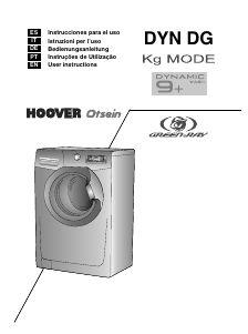 Manual Otsein-Hoover DYN 9124DG/L1-37 Washing Machine