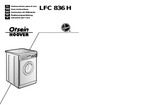 Handleiding Otsein-Hoover LFC836AH EXP Wasmachine